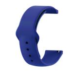 gigapack Pótszíj (univerzális, 22 mm, szilikon, állítható) SÖTÉTKÉK Garmin Forerunner 220, Garmin Forerunner 225, Garmin Forerunner 630, Samsung Galaxy Gear 2 Neo (SM-R381), Sony Ericsson MBW-150, Gar (GP-1428