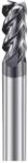 Bartools 10mm sarkos 38/41° változó spirálszögű maró 50HRC-ig - Bartools