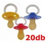  Hopp Játszócumi 20 db-os gyűjtő latex cseresznye (méret: 2) 6+ hó (20 db/kr) (jch2k)