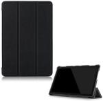 Gigapack Tok álló, bőr hatású (aktív FLIP, oldalra nyíló, TRIFOLD asztali tartó funkció) FEKETE Huawei Mediapad M5 10.1 Lite LTE, Huawei Mediapad M5 10.1 Lite WIFI (GP-80963)