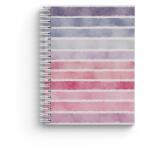 KARTON P+P Caiet cu spirală A4, copertă cu model aquarell - 60 file