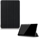 Gigapack Tok álló, bőr hatású (FLIP, oldalra nyíló, TRIFOLD asztali tartó funkció) FEKETE Huawei Mediapad T5 10 LTE, Huawei Mediapad T5 10 WIFI (GP-81095)