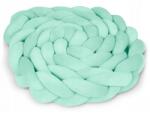 Ricokids Protectie laterala pentru patut, impletita, 3 m, ricokids 722112 - mint - bekid
