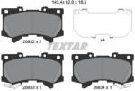 TEXTAR set placute frana, frana disc TEXTAR 2683201 (2683201)