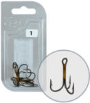 EnergoTeam grizzly 974m-1 2x bronz hármashorog 5db/csom (49974-001) - nextfish