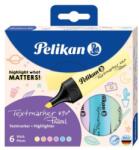 Pelikan 490 6S pasztell kiemelő készlet