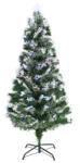  Brad Artificial Fibra Optica de Craciun, 185 LED-uri Multicolore, Flash, 150 cm - INV1057659