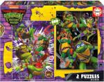 Educa - Puzzle 2x500 Ninja Turtles - 500 piese