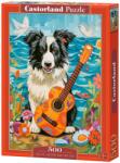 Castorland Puzzle Castorland din 500 piese - Mașini cu o chitară lângă mare (B-54008) Puzzle