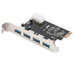 ASSMANN USB 3.0, 4 Port, PCI Express Add-On card (DS-30221-1) - mzona