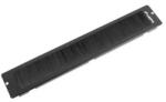 Lanberg 19" fésűs kábel átvezető FFO1 LCD panel nélküli és FF02 sorozatú szabadon álló szekrényekhez, fekete (AK-1105-B)
