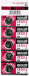 Maxell CR2016 Lítium Gombelem 5db/csomag (76903CM) - mzona