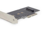 Gembird PEX-M2-01 M. 2 SSD adapter PCI-Express add-on card, with extra low-profile bracket (PEX-M2-01) - mzona