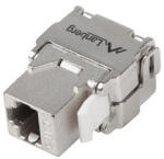 Lanberg Keystone modul, szerszám nélkül szerelhető RJ45->LSA CAT. 6 FTP 180° (KSF6-2000) - mzona