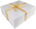  Fehér ajándékdoboz díszdoboz 25x25x9 cm