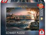 Schmidt Spiele 1000 db-os puzzle - Lights in the Wilderness, Terry Redlin (58545) (58545)