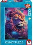 Schmidt Spiele 1000 db-os puzzle - Lion in the wind of colours (59783) (59783)