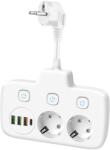 Kobi 3 Plug + 4 USB Switch (KB0444)