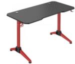 LogiLink Gaming Desk 120x60 cm RGB világítás (EO0042) (EO0042) - aqua