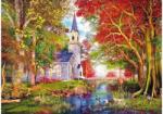 Schmidt Spiele 59788 - Chapel in autumn magic - 1000 db-os puzzle (59788)