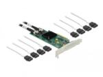 Delock 8 portos SATA PCI Express x8 kártya - 2 x SFF-8087 kapcsolódó kábellel (90061) (90061)