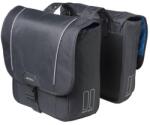 Basil dupla táska Sport Design Double Bag, Universal Bridge System, grafitszürke