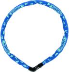 ABUS láncos lakat jelkóddal Steel-O-Chain Symbols 4804C/75, kék - bringaboard