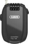 ABUS mini kábellakat számzárral Combiflex Trip, 125 cm, fekete - bringaboard