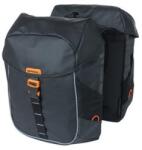 Basil dupla táska Miles Tarpaulin Double Bag, Universal Bridge System