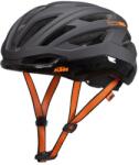 KTM Fejvédő Factory Prime w/o visor black matt-black shiny 58-62cm