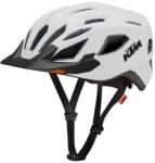 KTM Fejvédő Factory Line II white-grey matt 58-62cm