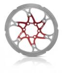 XLC Féktárcsa piros/ezüst 160 mm BR-X59 - bringaboard