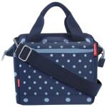 KLICKfix Handlebar bag ROOMY mixed dots blue