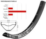 DT Swiss Abroncs M 502 27.5" 32h fekete 30mm - bringaboard