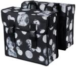 Basil dupla táska Mara XL Reef Double Bag, pántos, fekete/szürke