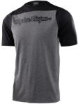Troy Lee Designs mez rövid ujjú skyline signature heather gray / black XL
