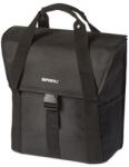 Basil egyoldalas táska Go Single Bag, Hook ON, fekete - bringaboard