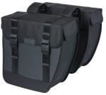 Basil dupla táska Tour Waterproof XL, Universal Bridge System, fekete - bringaboard