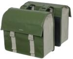 Basil dupla táska Urban Load Double Bag, Universal Bridge System, zöld - bringaboard