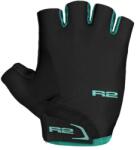 R2 Kesztyű RILEY ATR04J/L-es, fekete/zöld