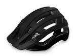 R2 Bukósisak ATH32A/L Inmold CROSS matt/fényes fekete (58 - 62cm) - bringaboard