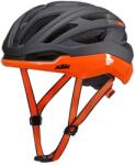 KTM Fejvédő Factory Prime w/o visor black matt-orange shiny 54-58cm