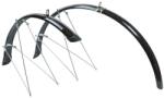 BikeFun Sárvédő Trekking aluplastic FEKETE, 46 mm, 28" (700C)