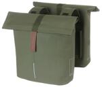 Basil dupla táska City Double Bag Vegan bőr, Universal Bridge System, mohazöld