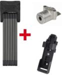 ABUS 6015/120 Bordo Big Sh + Abus Plus Cilinder Bosch Akkuhoz It(Gen 2) Powertube Vázcsőbe
