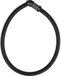 ABUS kábel lakat számzárral 4408C/65, fekete - bringaboard