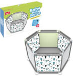 Baby Toys Vivakids Hőlégballonos Járóka - Lányoknak és Fiúknak, Szövet/Műanyag