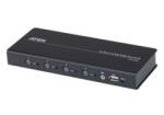 ATEN KM Switch 4-port USB Boundless (Cables included) (CS724KM-AT)