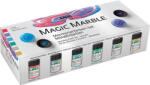 Kreul Magic Marble Un set de culori pentru marmorare Metallic Colours 6 x 20 ml (<![CDATA[73610]]>)
