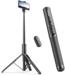  Sensyne Y60 tripod és selfie bot, kioldóval, 34, 5-155cm - fekete